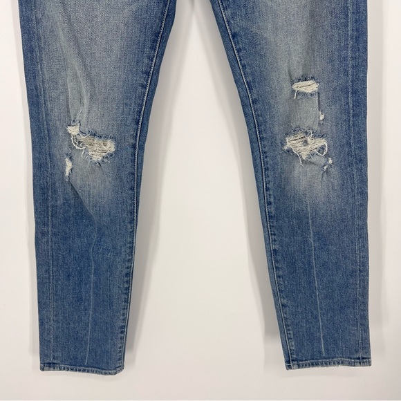 NWT MOTHER jean size 25 the stinger flood ankle light wash - Picture 3 of 11